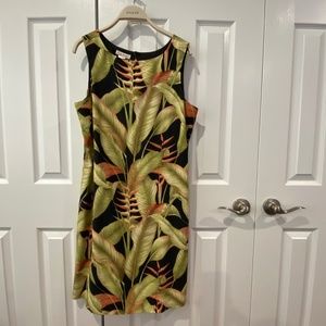 Tommy Bahama 100% Silk  Dress  SZ 14